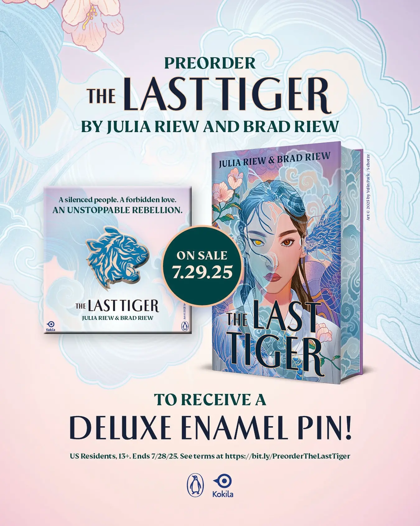 The Last Tiger Preorders Score Fans a Deluxe Enamel Pin Reserve your copy to earn an exclusive collectible badge based on Korean fantasy romance!!