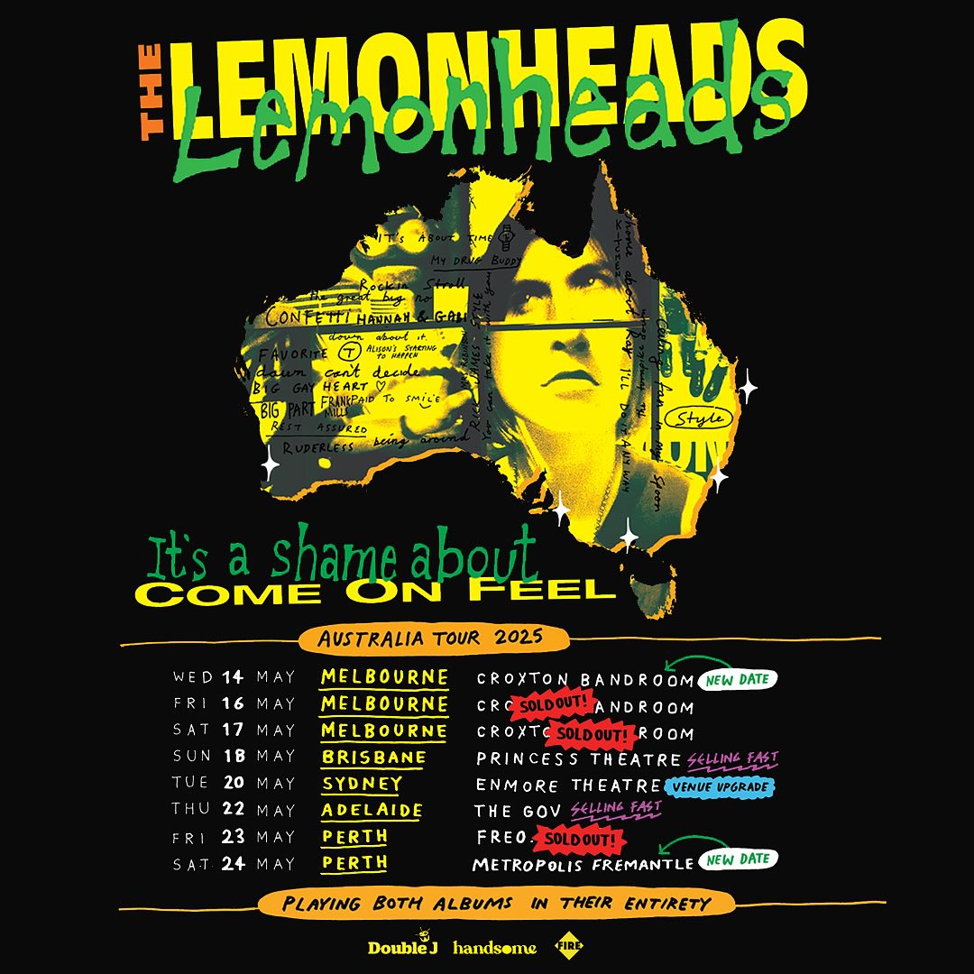 The Lemonheads Kick Off Melbourne Tour