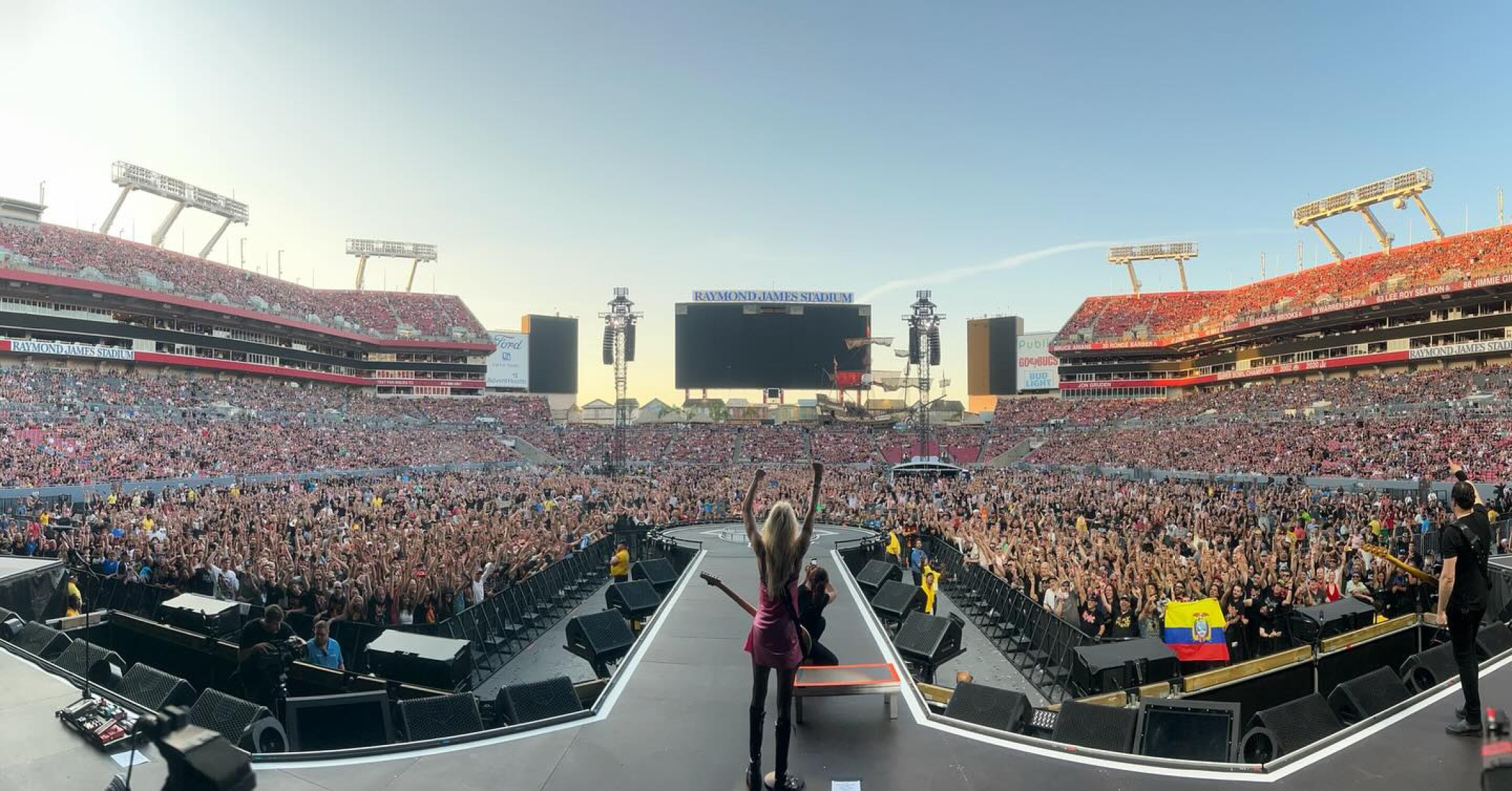 Rocking rhythms surge from Florida fervor to electrifying southern stage — raw AC/DC vibe