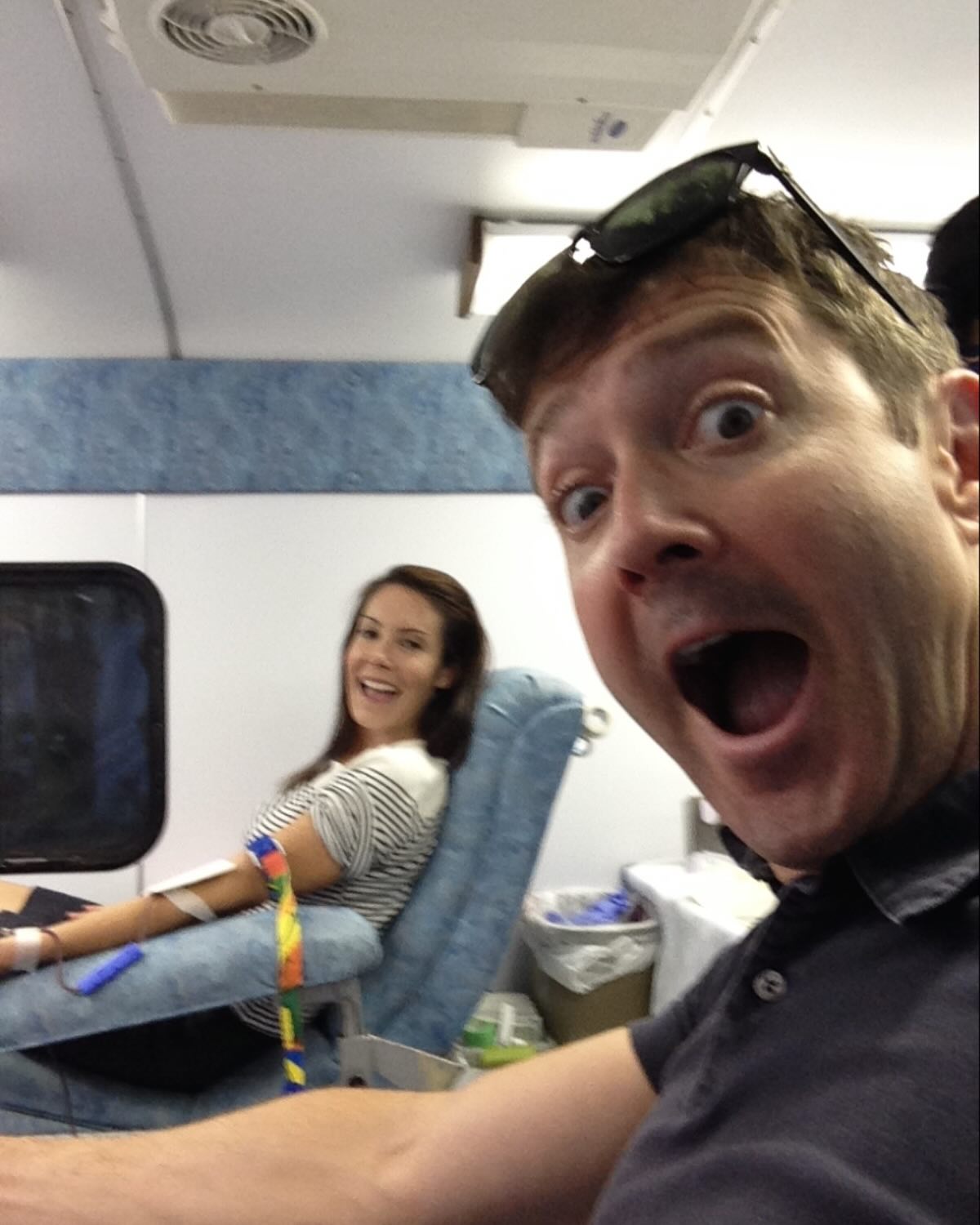 Thomas Lennon Celebrates Sister’s Bold Blood Donation With wit and heart, Thomas honors his sister’s bold blood donation on her special birthday.