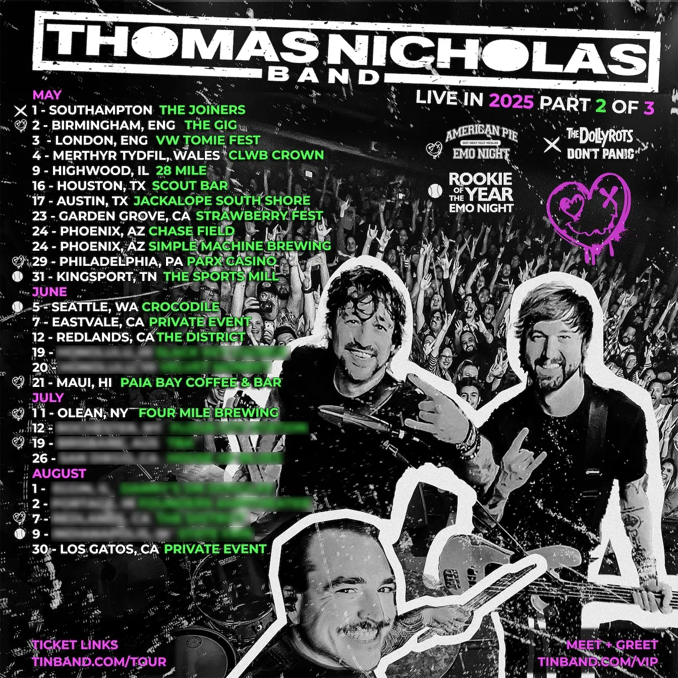 Thomas Nicholas Updates Live In 2025 Tour Dates Celebrated artist Thomas Nicholas teases fresh 2025 live dates, sparking fervor with fans.