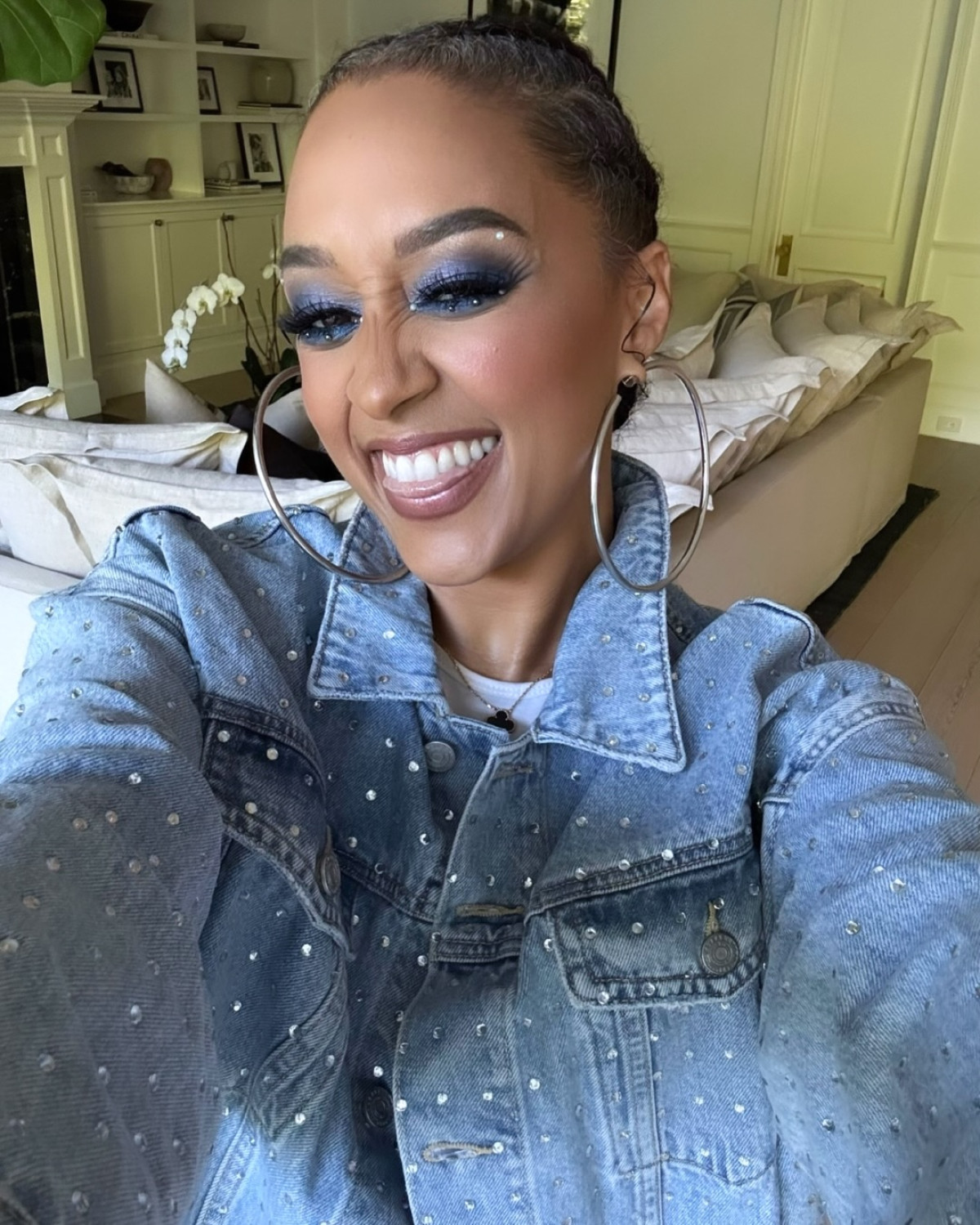Tia Mowry Two-Stepping at Cowboy Carter Show Tia Mowry dazzles in cowboy boots while two-stepping at Cowboy Carter’s electrifying show.