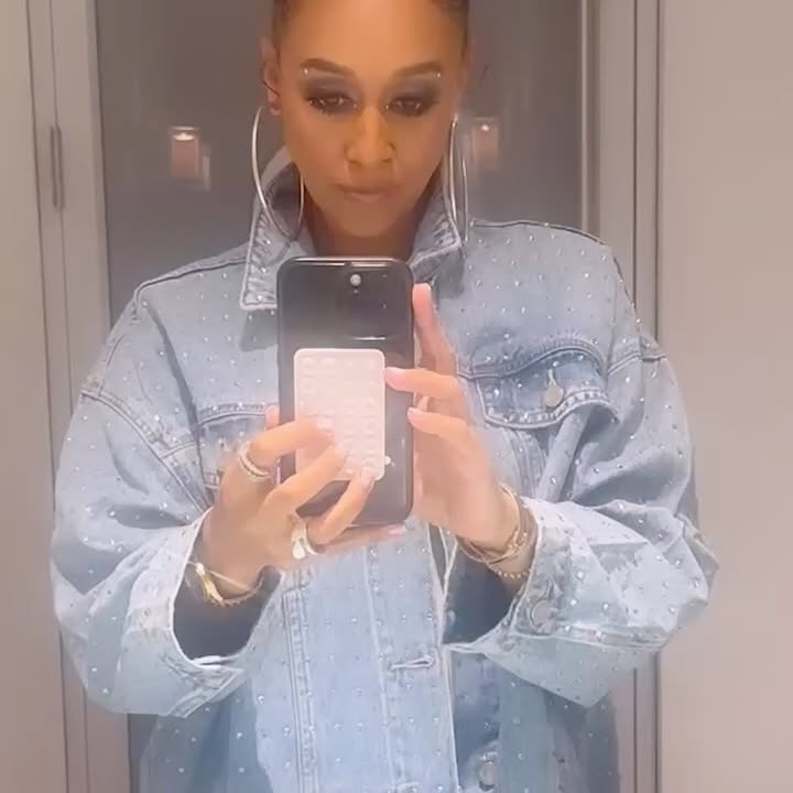 Tia Mowry Two-Stepping at Cowboy Carter Show
