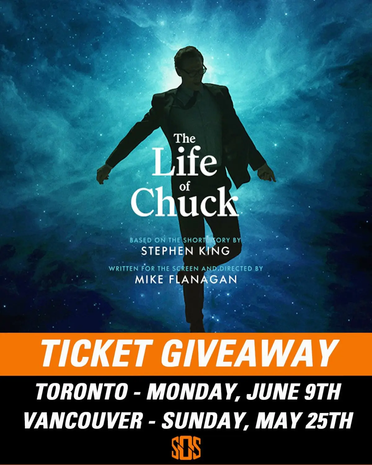 Ticket Giveaway For The Life Of Chuck Release Enjoy free passes for advance screenings in Toronto & Vancouver at this must-see event now!