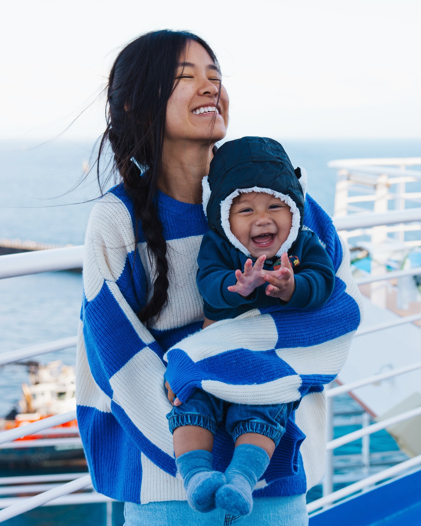 Celebrating a cruise with mom and mother-in-law, Tiffany Espensen honors family life daily.