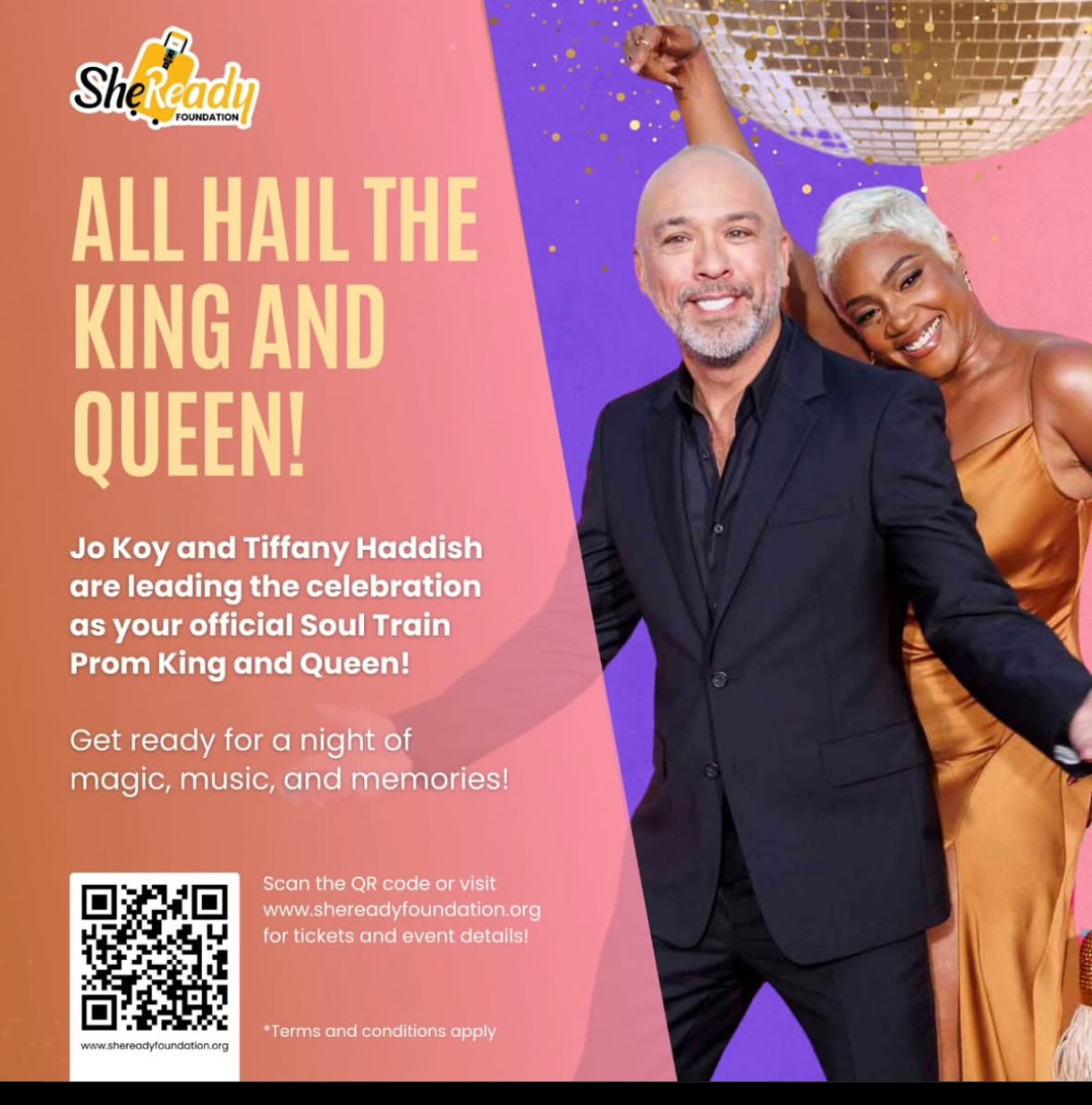Tiffany Haddish & Jo Koy Unite For Charity Comedy meets compassion tonight as Jo Koy and Tiffany Haddish host a fun charitable event.