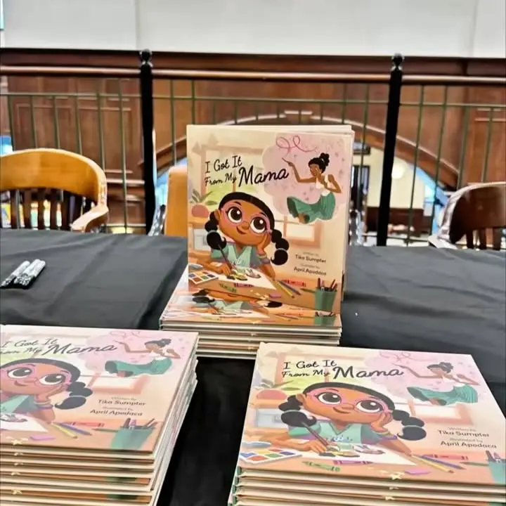 Tika Sumpter Celebrates Mother’s Day With Book Tour Joy