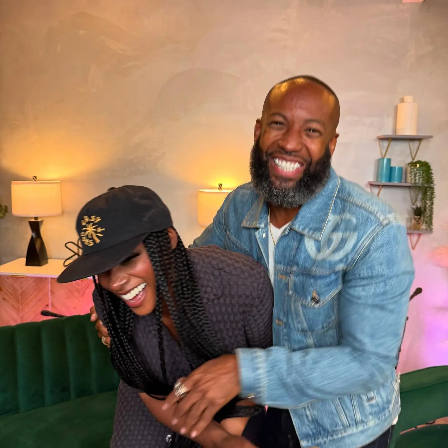 Tika Sumpter’s Candid Chat With Carlos King Lively conversation with her favorite companion inspires a genuine embrace of joy.