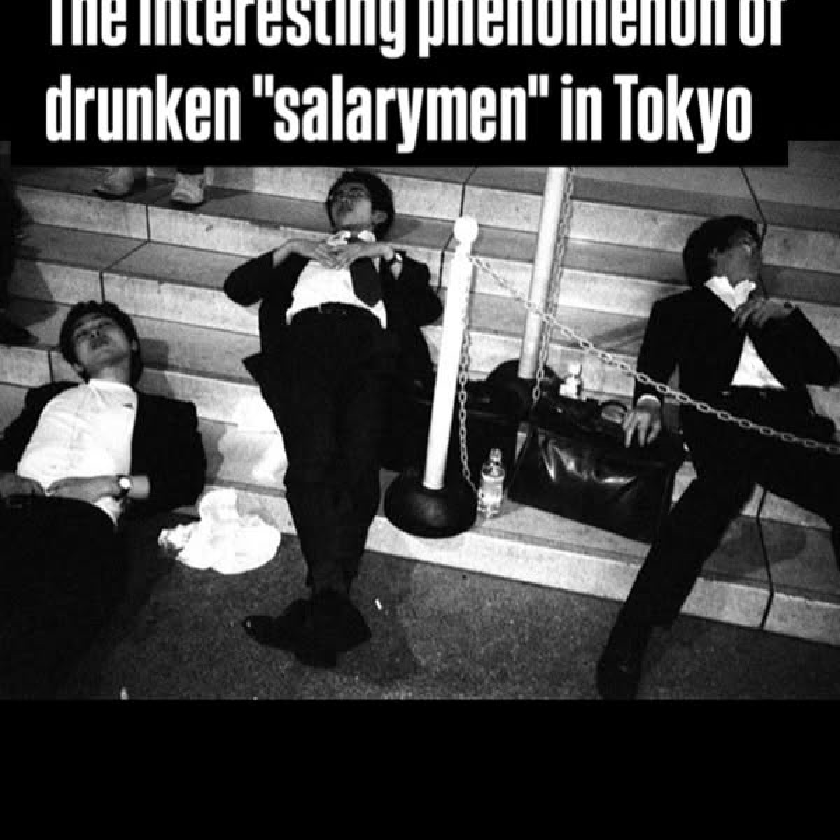 Tokyo Drunken Salarymen: A Glimpse Into Urban Life Exploring quirky nightlife and cultural insights in a decade old photo series - Captured!!