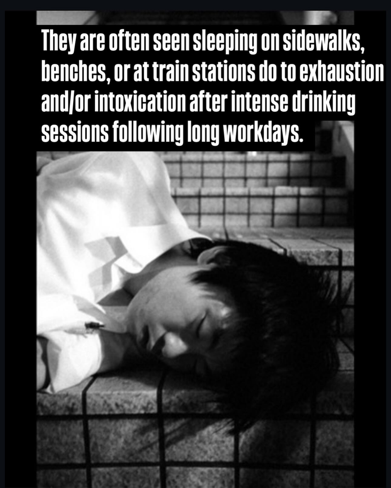 Tokyo Drunken Salarymen: A Glimpse Into Urban Life
