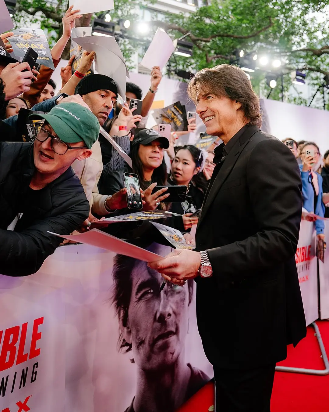 Tom Cruise Celebrates London Film Legacy