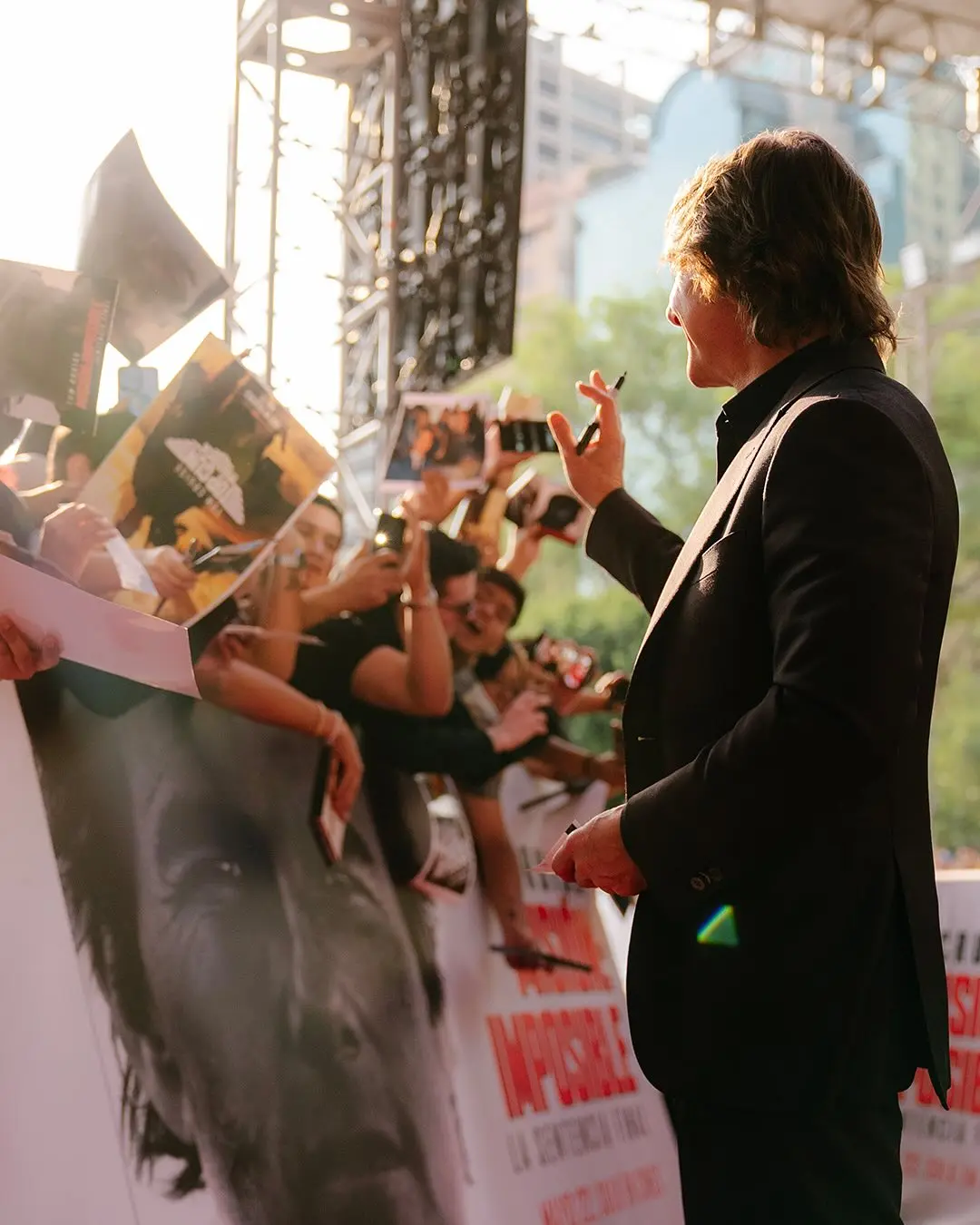 Tom Cruise Leads MI Premiere in Mexico City