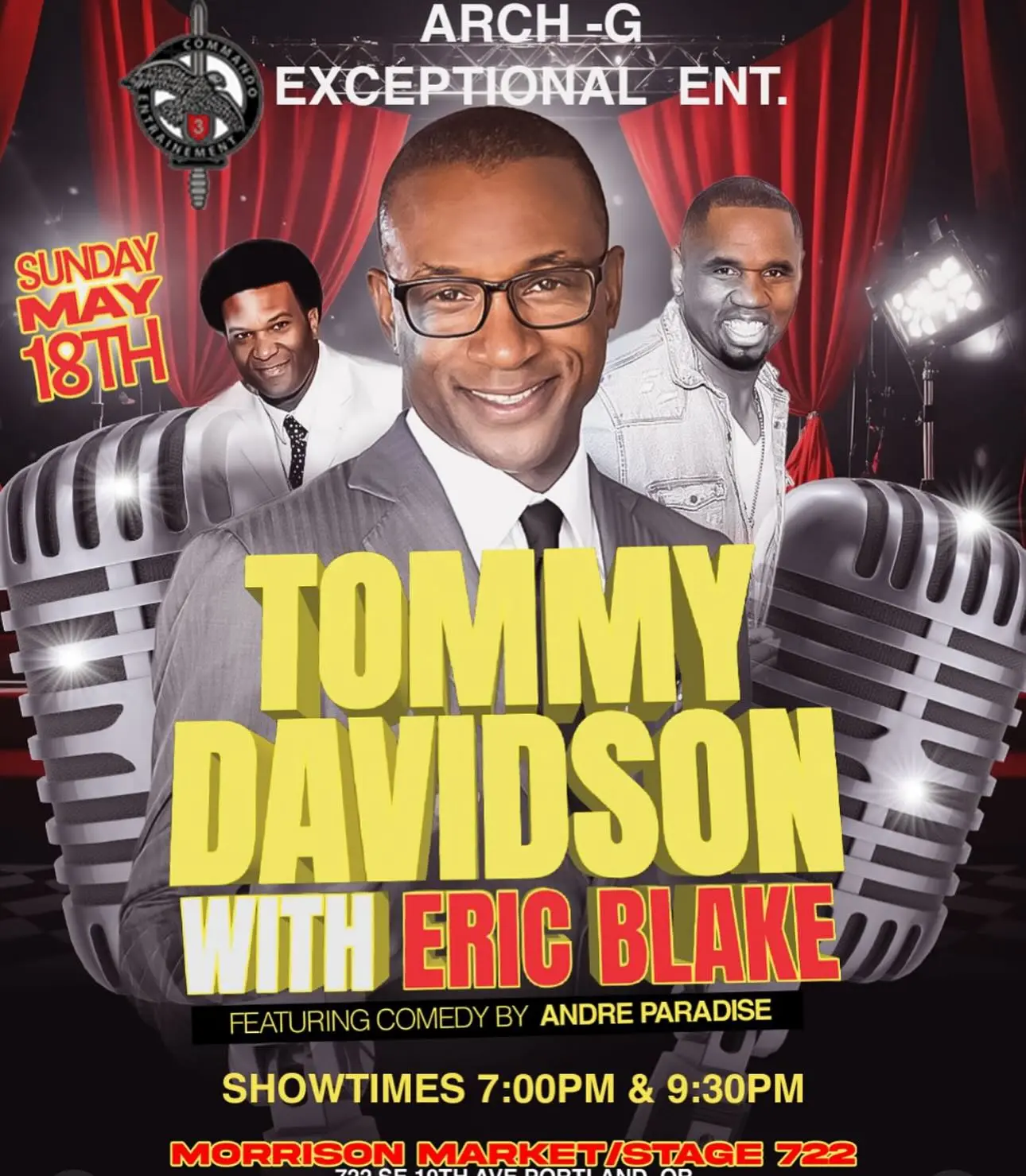 Stand-up veteran ignites Morrison Market stage with epic laughs and best acts on May 18!!