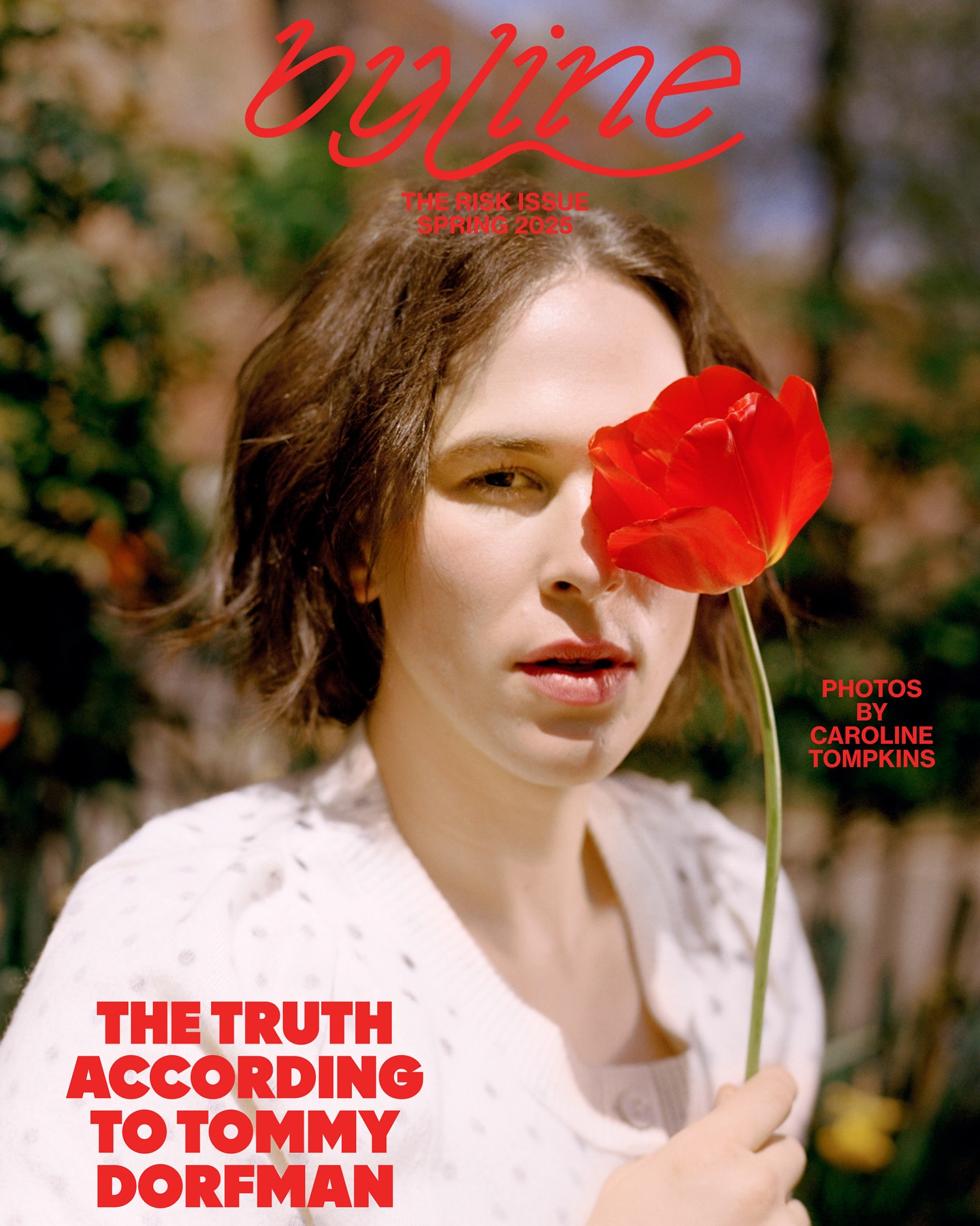 Tommy Dorfman Graces The Risk Issue Cover Tommy Dorfman bares her soul on risk, honesty and vulnerability in her memoir cover essay.
