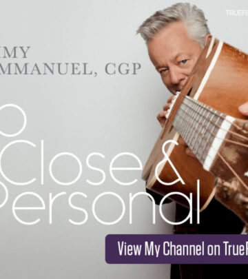 Renowned guitarist Tommy Emmanuel debuts a live lesson for One Mint Julip on TrueFire now!