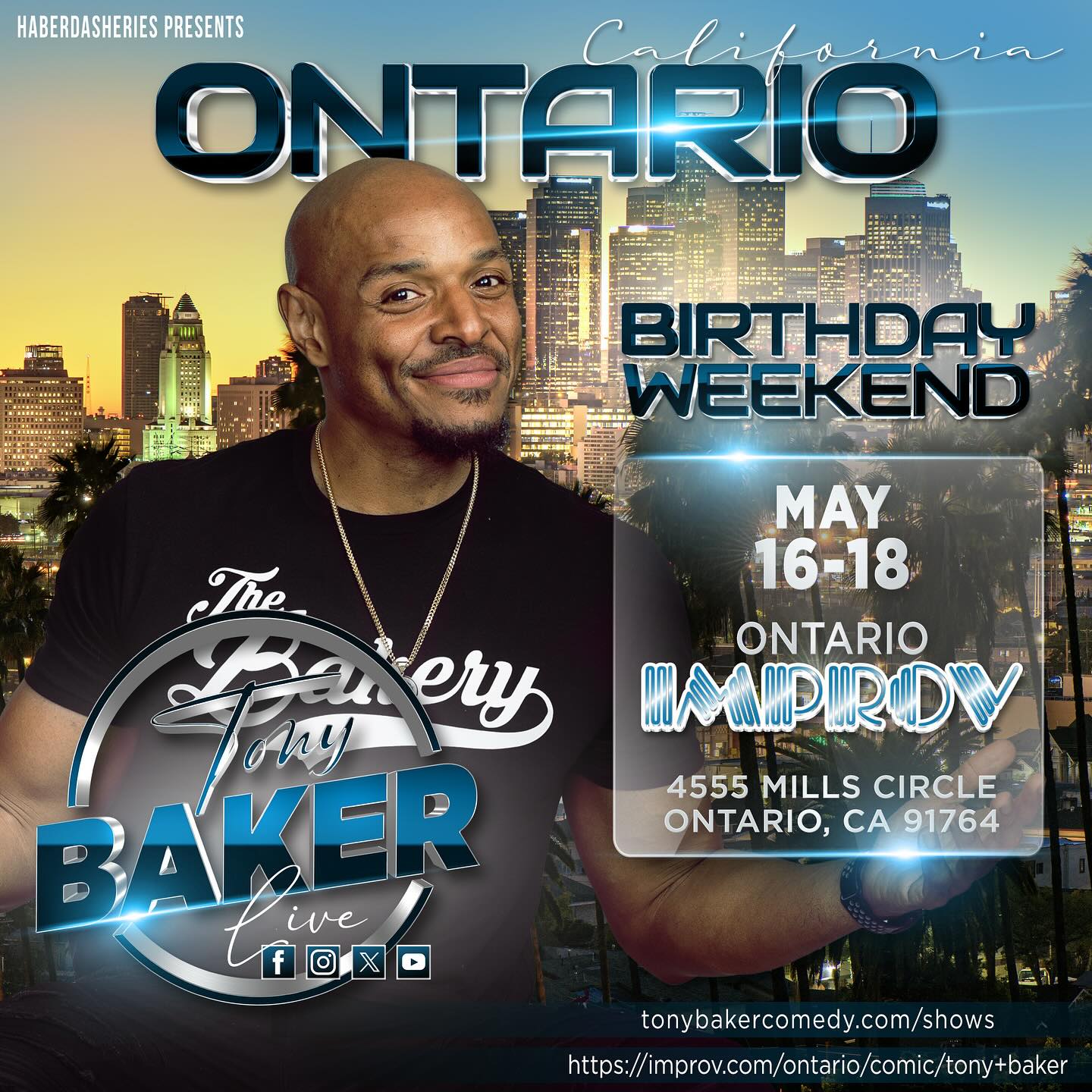 Tony Baker Embraces West Coast Vibes