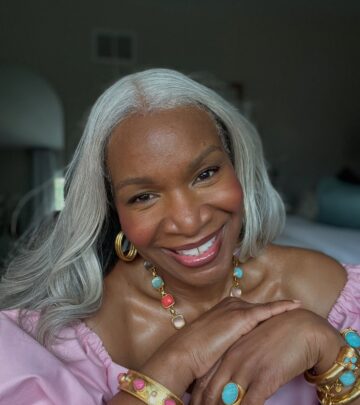 Tracy Reed Celebrates Spring With Bold Style