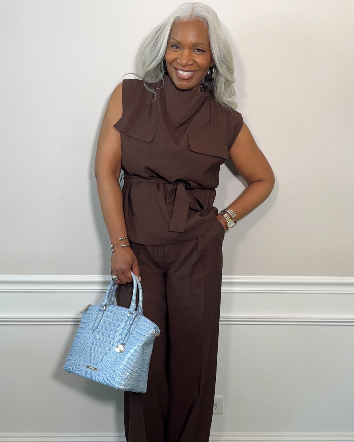 Tracy Reed Celebrates Spring With Bold Style