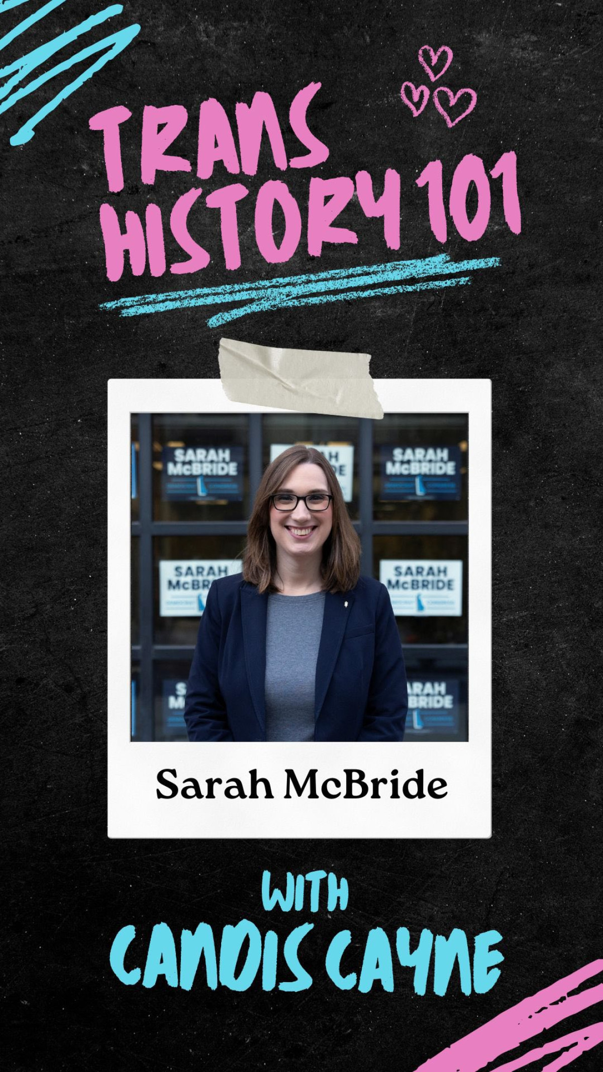 Trans lesson: Groundbreaking strides in politics and culture with McBride & Cayne For All!