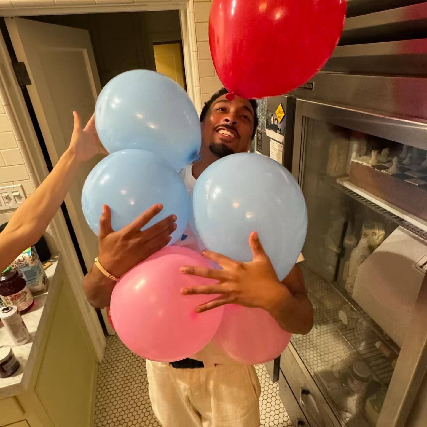 Travis Bennett Celebrates in Style