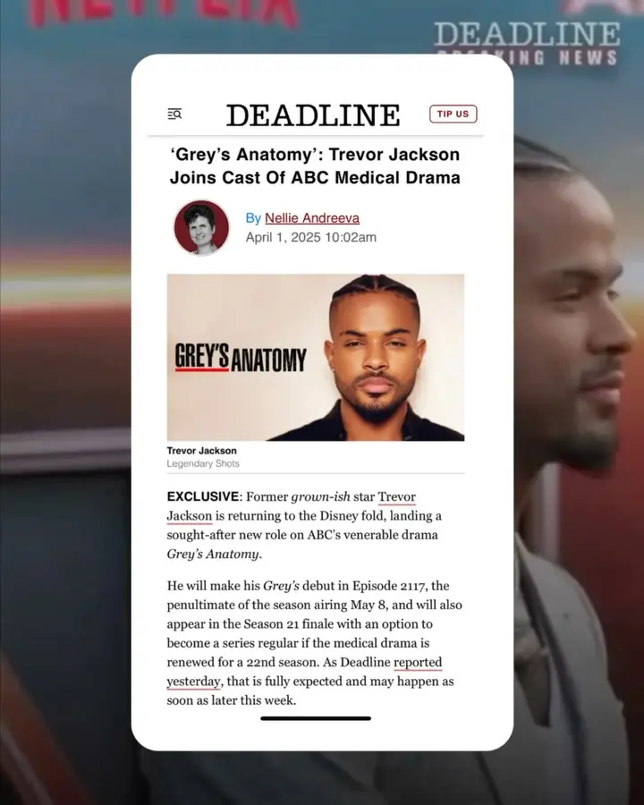 Trevor Jackson Embraces Dual Careers in Music & TV
