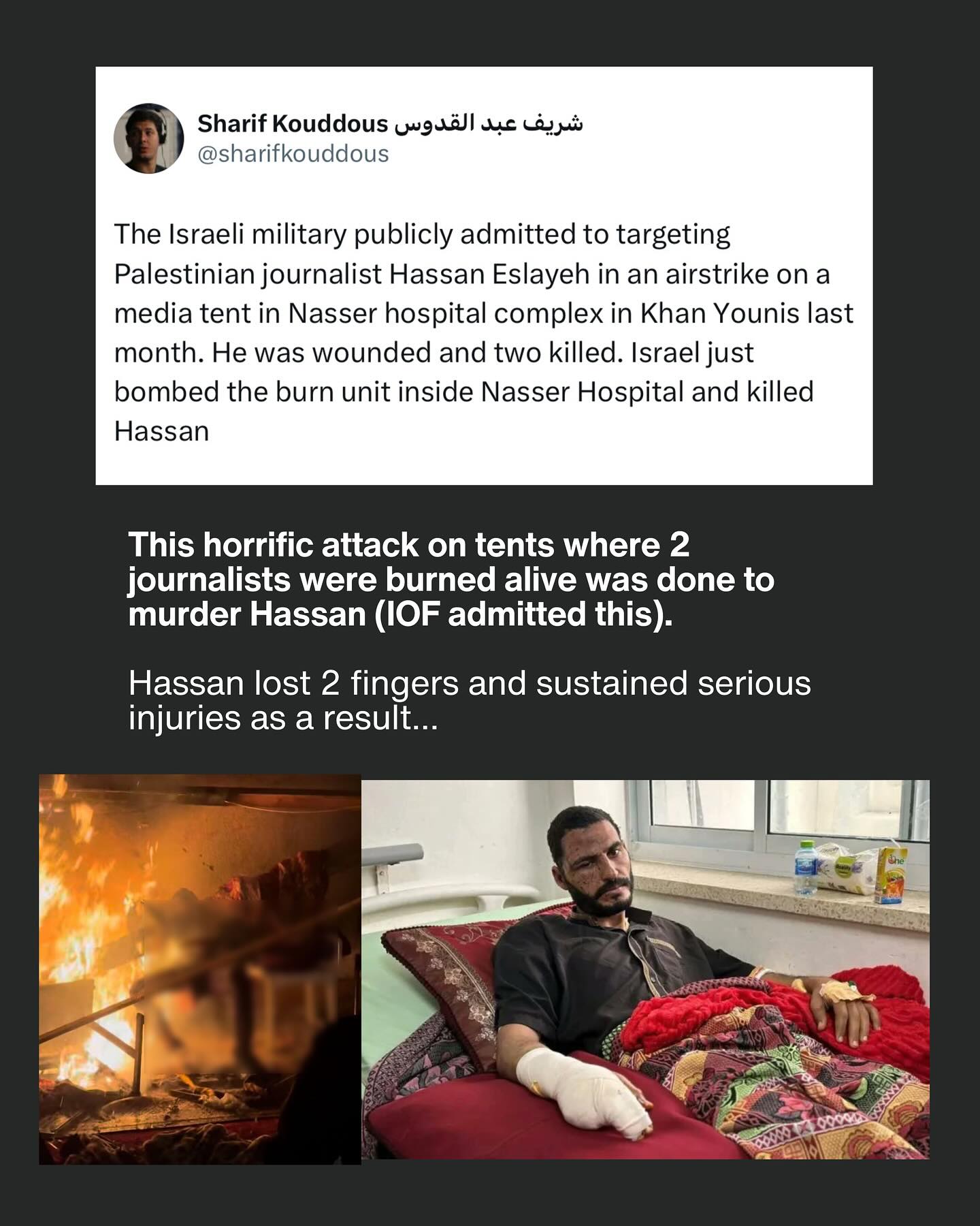 Tribute to Legendary Reporter in Gaza