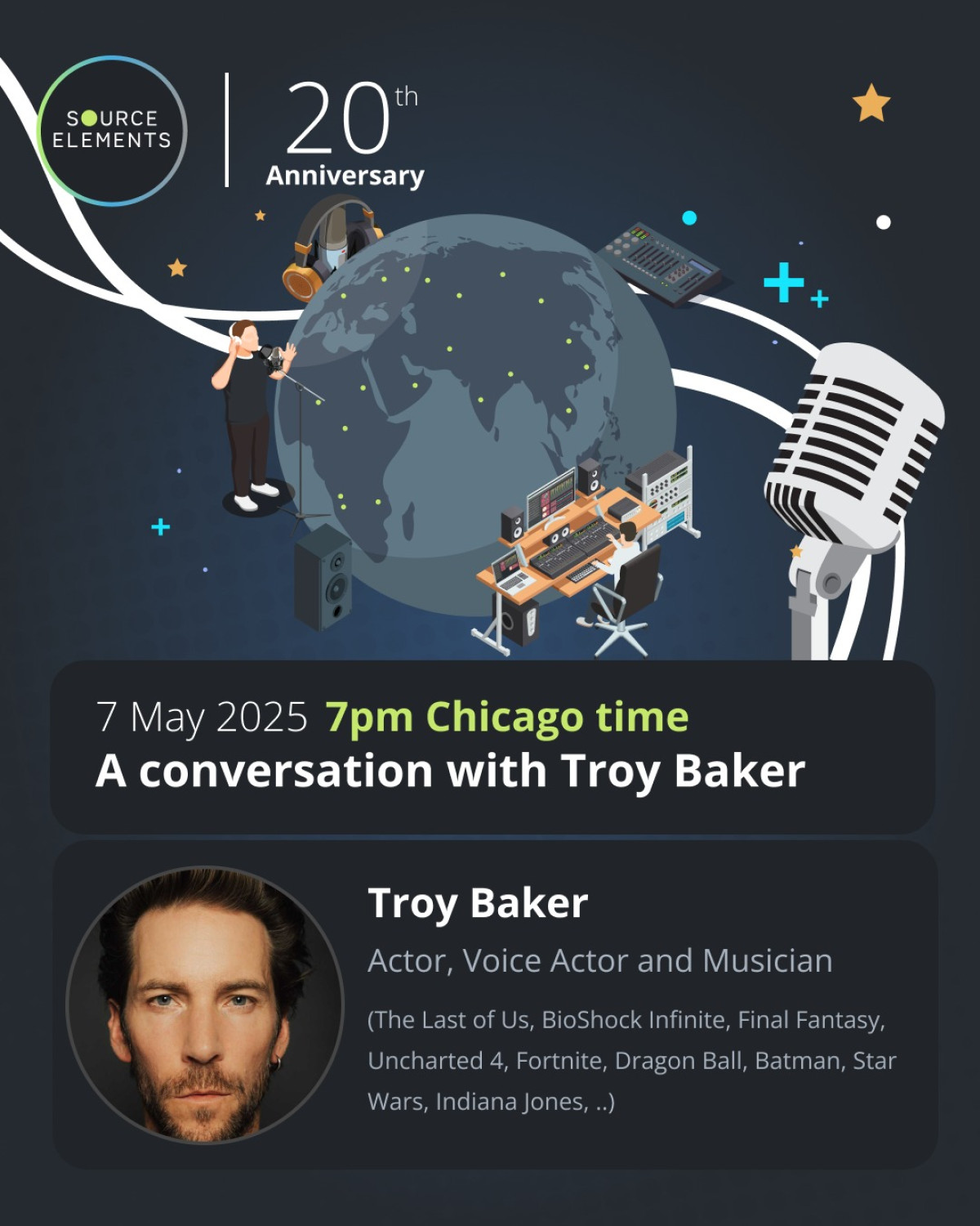 Troy Baker Inspires Voice Acting Legacy A True Pioneer Inspiring the Art of Voice with Unrivaled Passion at Our Live Event.!!2023