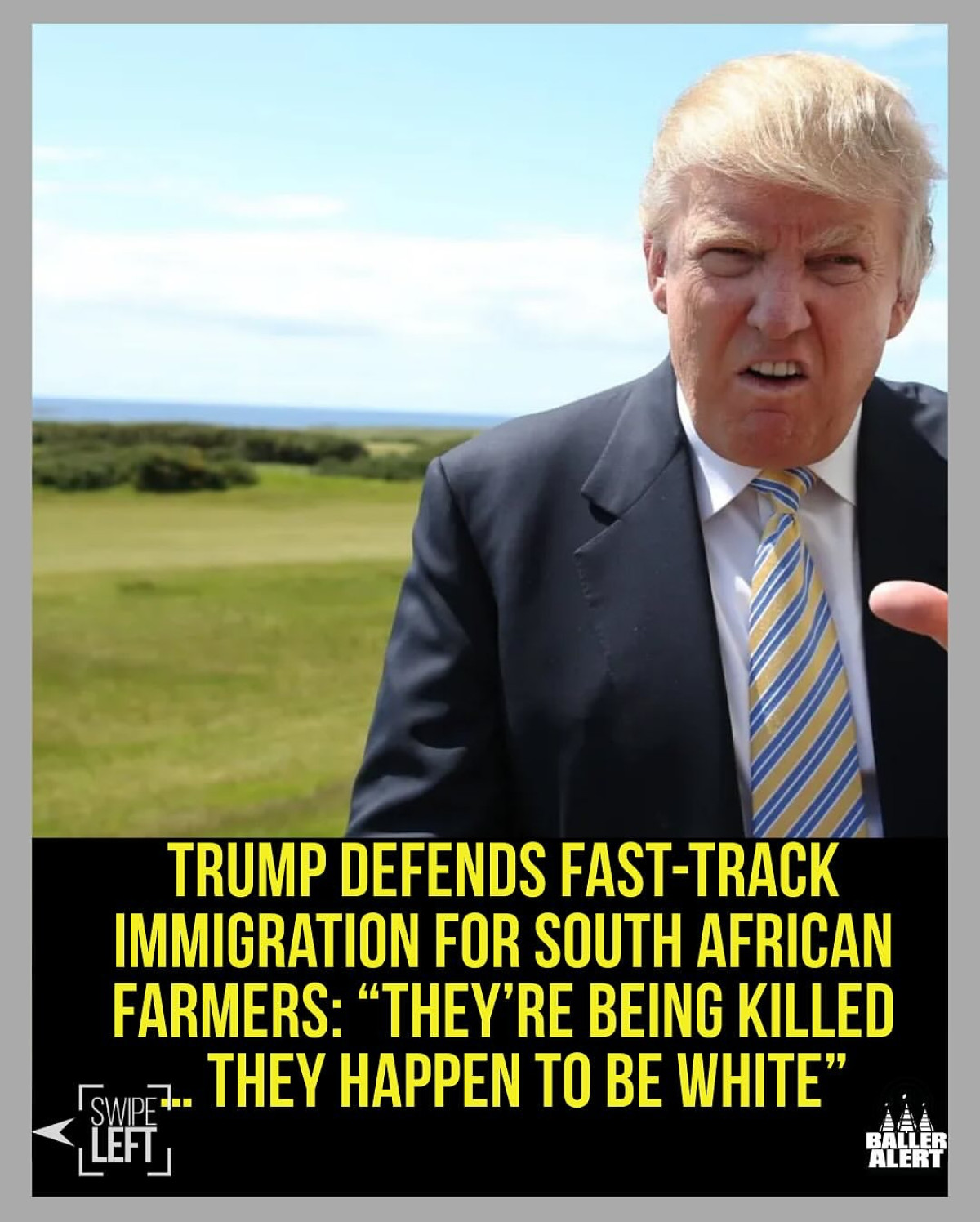 Trump defends fast track immigration for white farmers as indigenous rights spark debate!