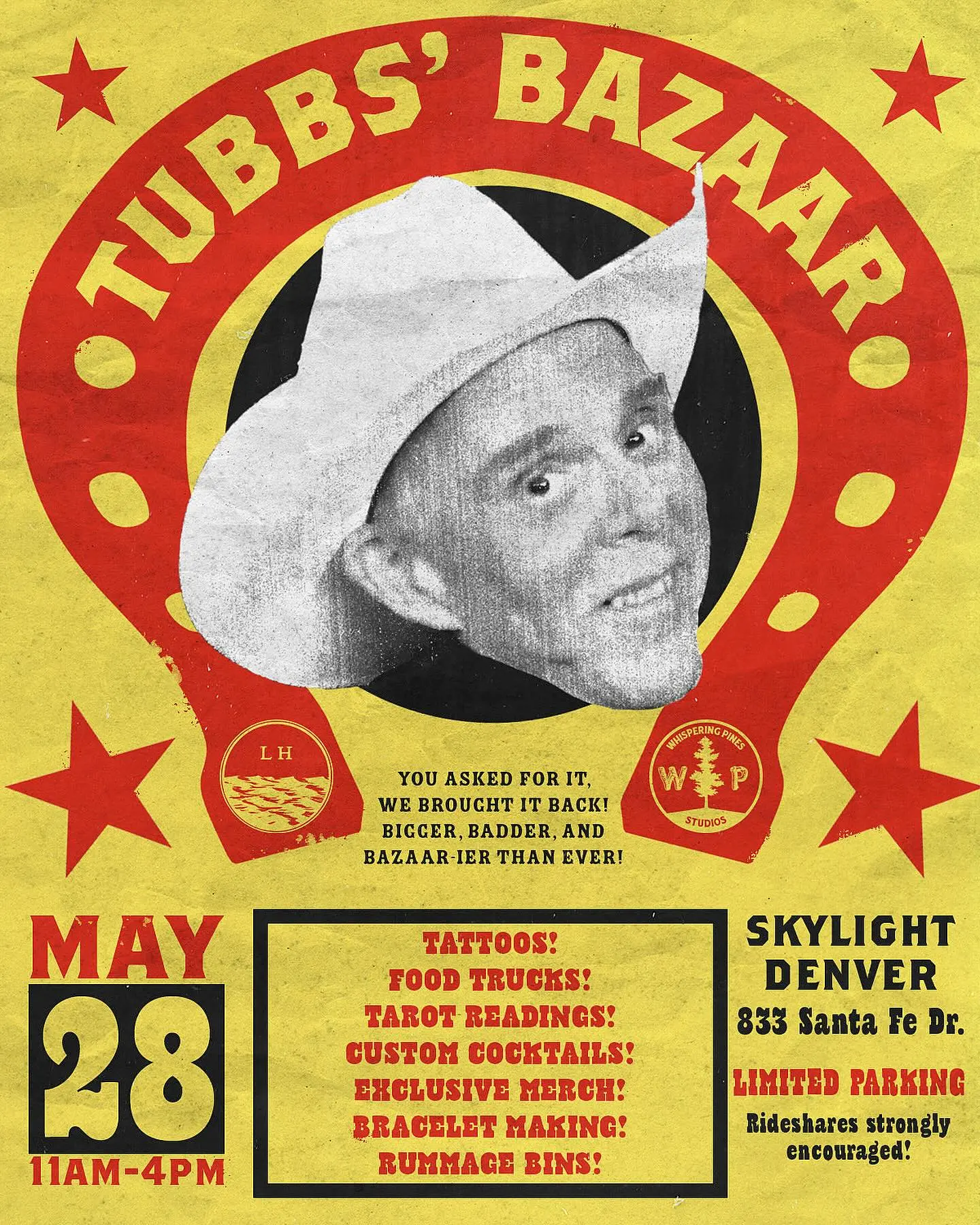 Tubbs’ Bazaar Returns To Denver Discover uncommon artifacts, exclusive prizes, and eccentric rituals at Denver's bazaar!
