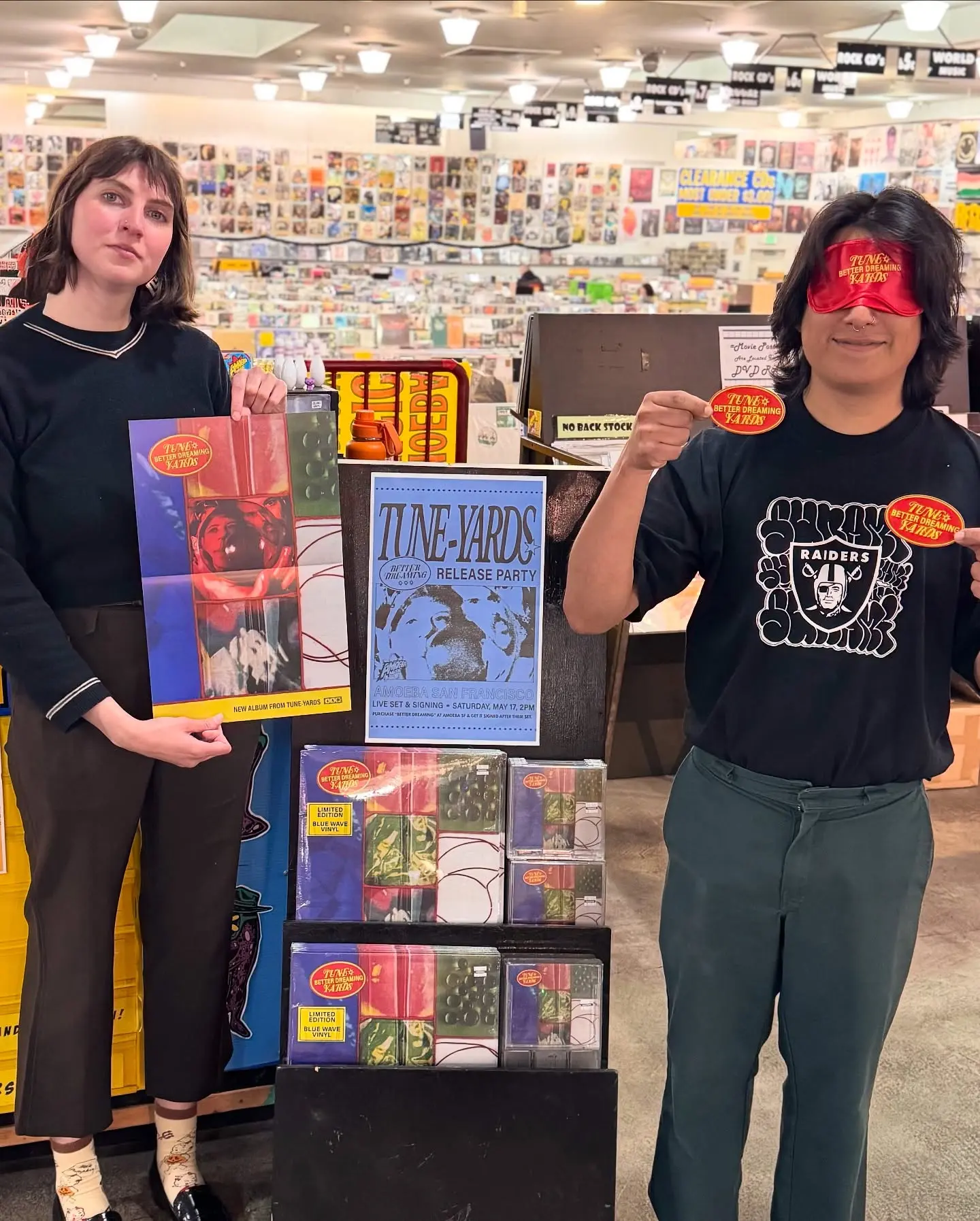 Tune-Yards ‘Better Dreaming’ Album Launch Experience the groove with live sets, exclusive signings, and limited edition releases in SF.