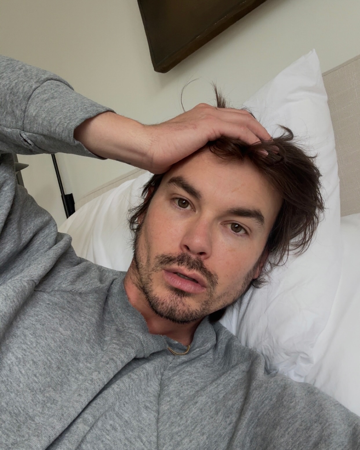 Tyler Blackburn Expresses Desire in Bold Instagram Post