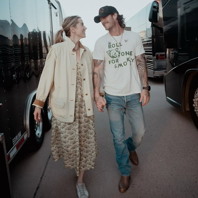 Tyler Hubbard Revels In Luke Bryan's Farm Tour Bash