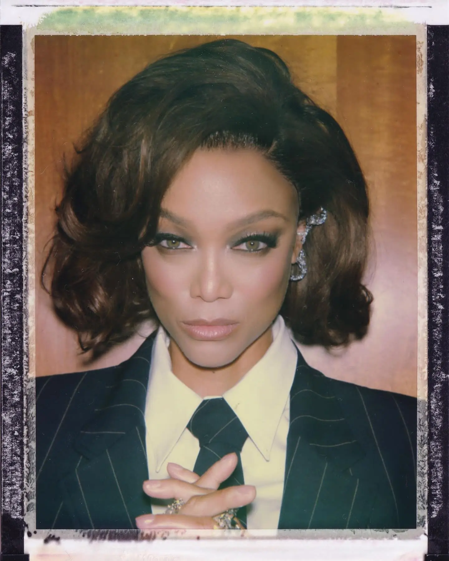 Tyra Banks Revives Classic Polaroid Modeling Vibes From timeless Polaroids to today’s digital snaps, Tyra revives her iconic modeling legacy.