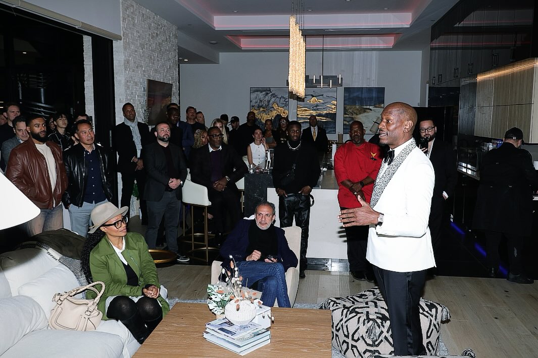 Tyrese Gibson Rolls The Dice At Gold Room