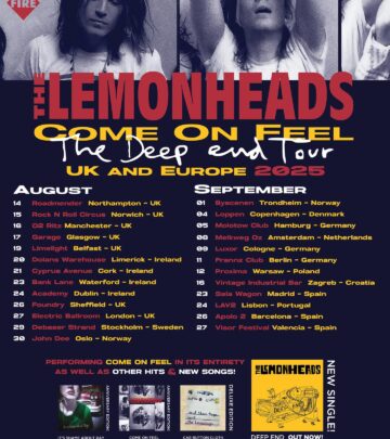 UK & EU Tour Dates Announced