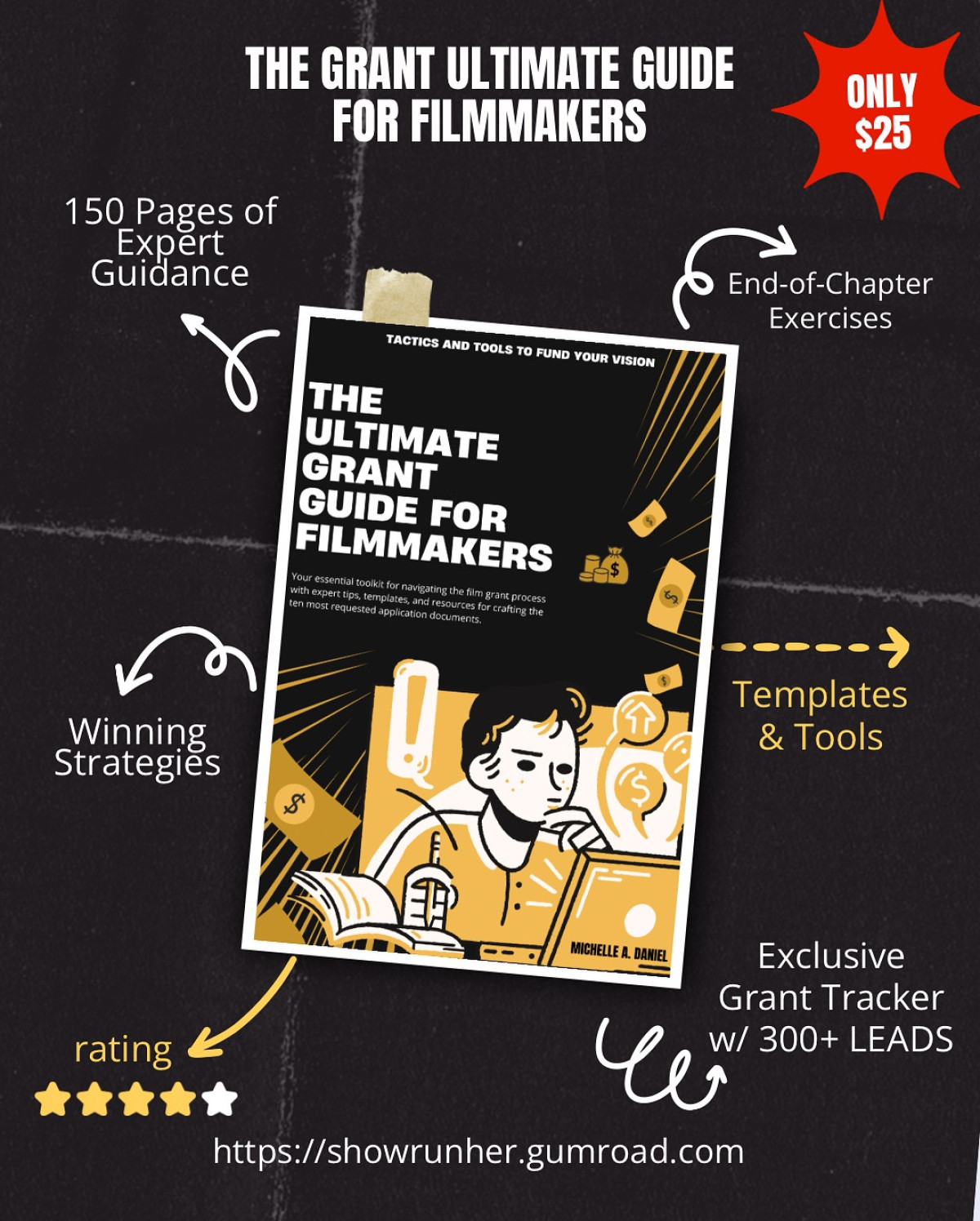 Ultimate Grant Guide Fuels Film Funding Secure Your Film Funding With 150+ Pages of Proven Templates, Strategies, and Expert Tips!