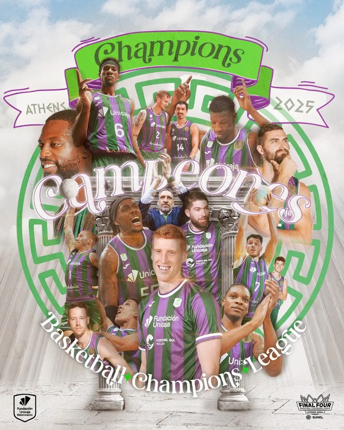 Málaga’s pride shines as Unicaja conquers Europe in an epic basketball triumph tonight -OK