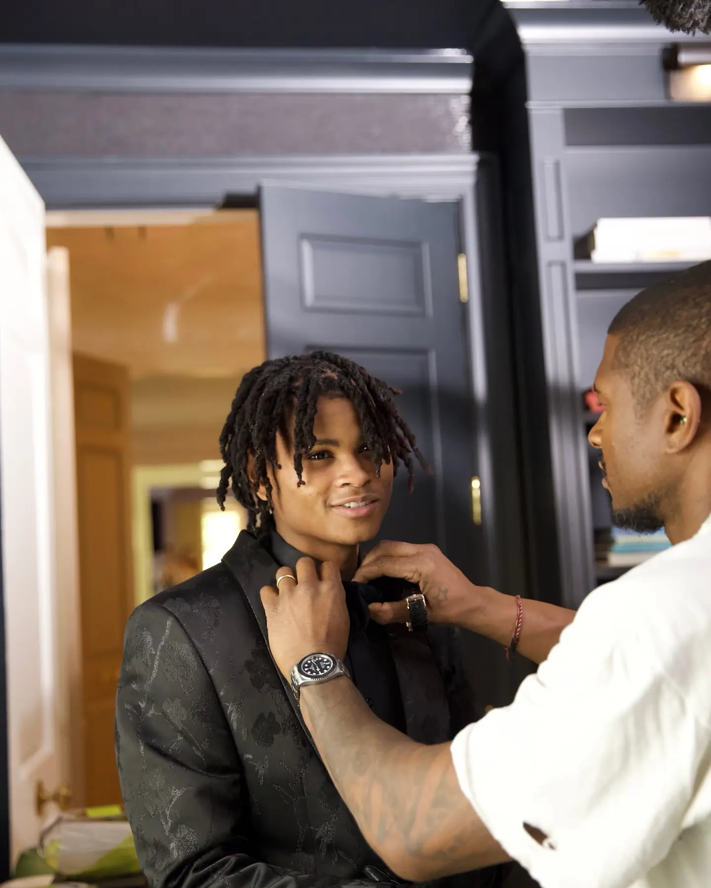 Usher Celebrates Son’s Prom Night Milestone