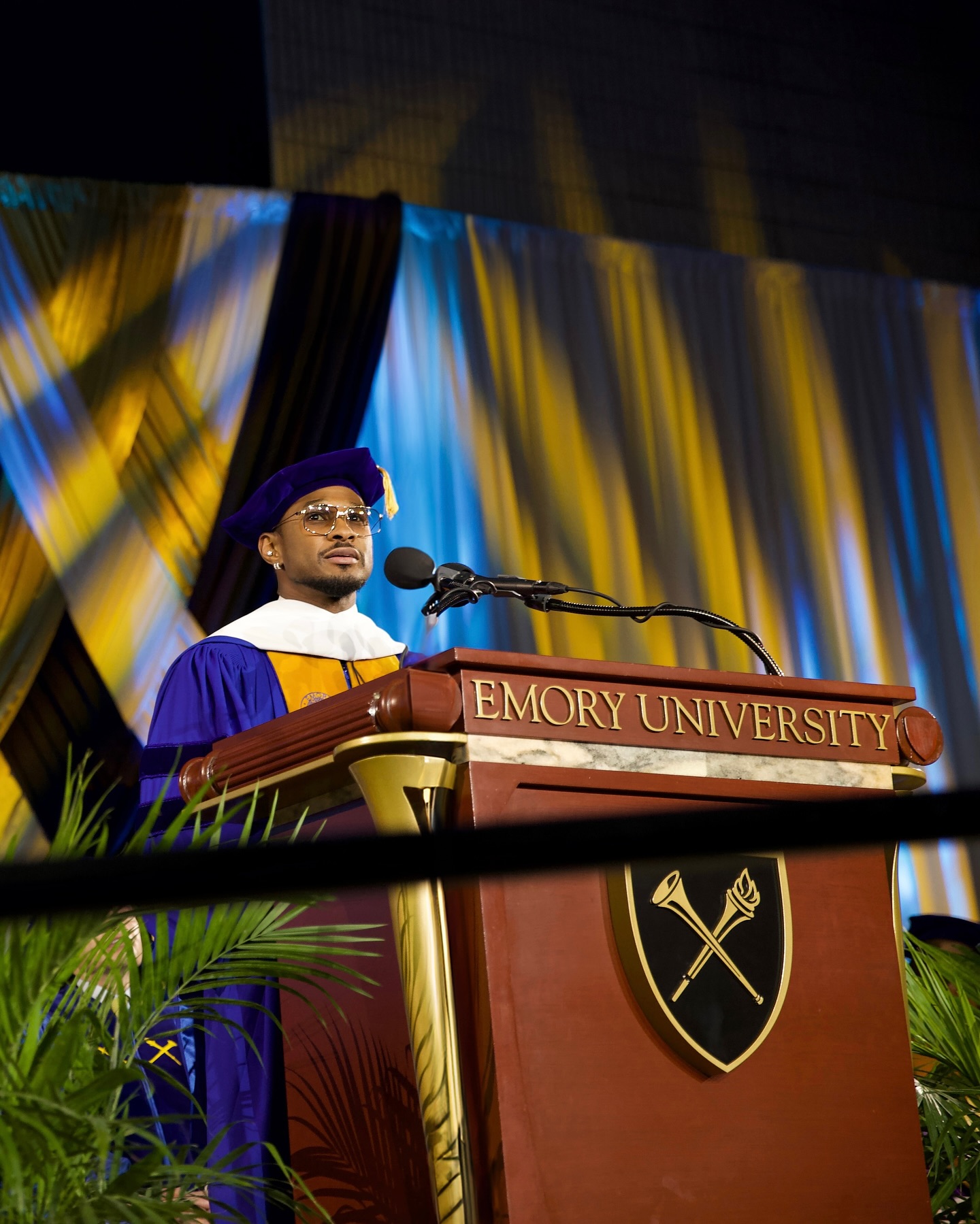 Usher Receives Honorary Doctorate From Emory University