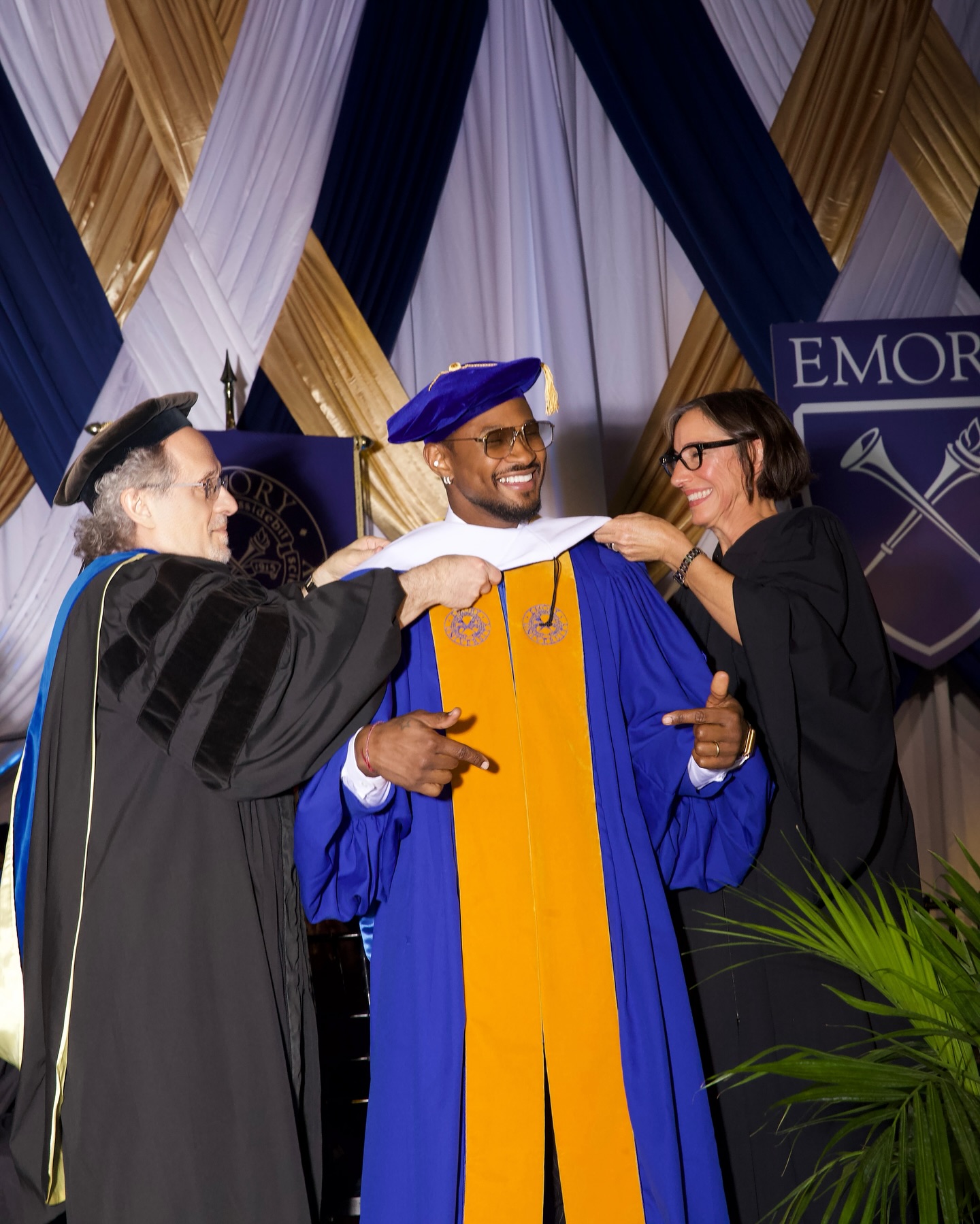 Usher Receives Honorary Doctorate From Emory University