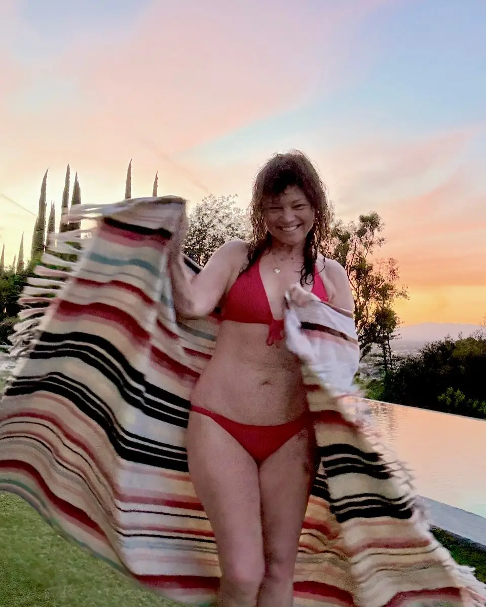 Valerie Bertinelli Embraces Warm Pool Therapy