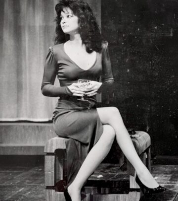 Actress revisits Santa Barbara theater days sharing rare snapshots from a 1980s production