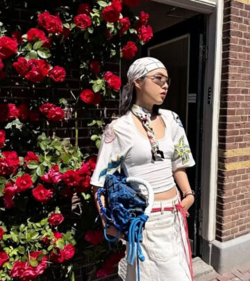 Influencer shares candid canal snaps and city scenes, clocking over 22,000 paces each day.