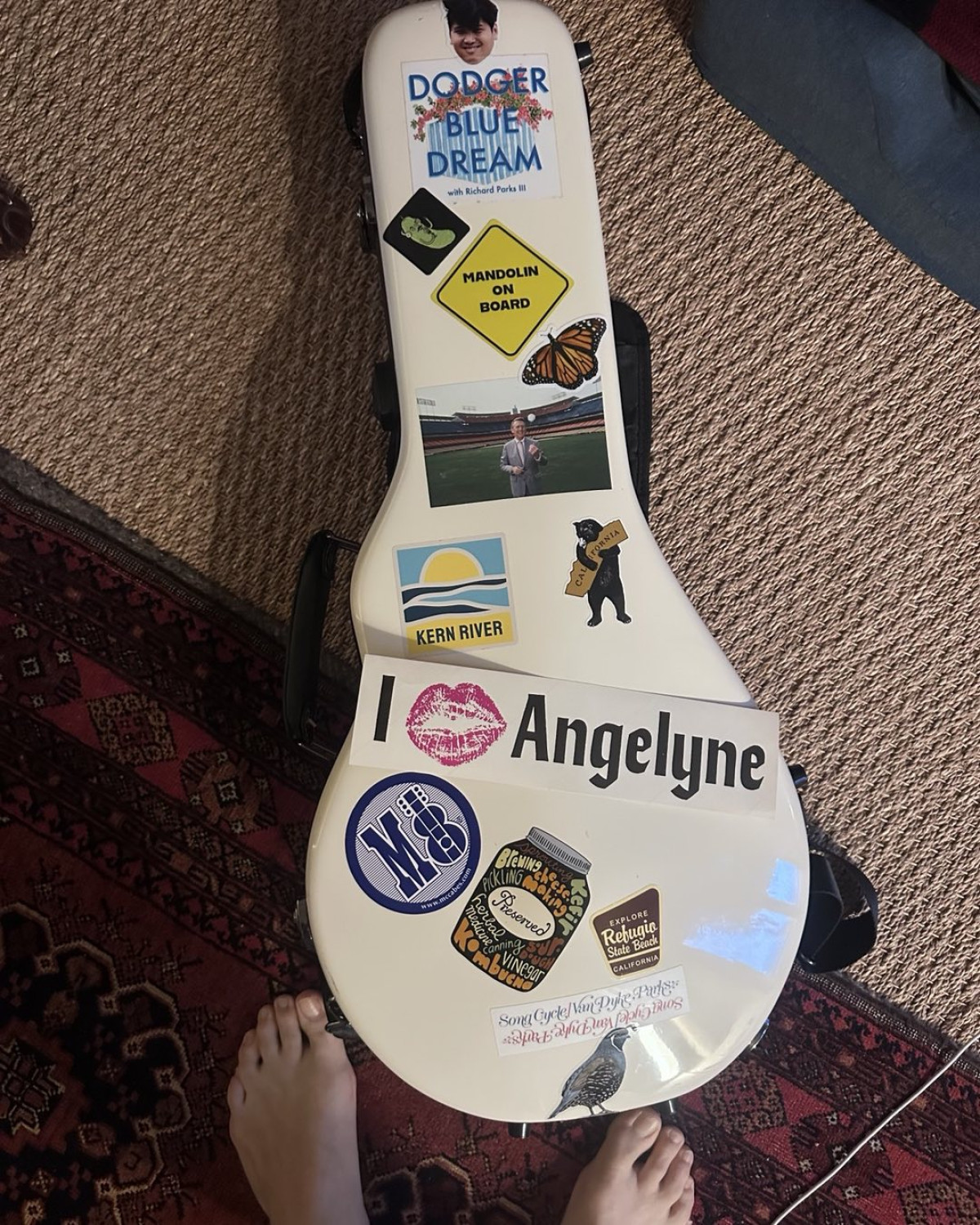 Van Dyke Parks Spotted at LAX With Mandolin Case Legendary composer posts a mandolin-case snapshot at LAX before his upcoming ocean voyage.