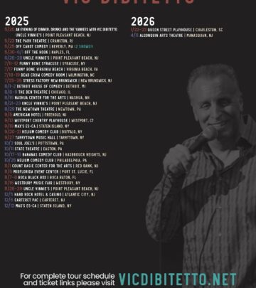Vic DiBitetto’s Road Show And Sports Update
