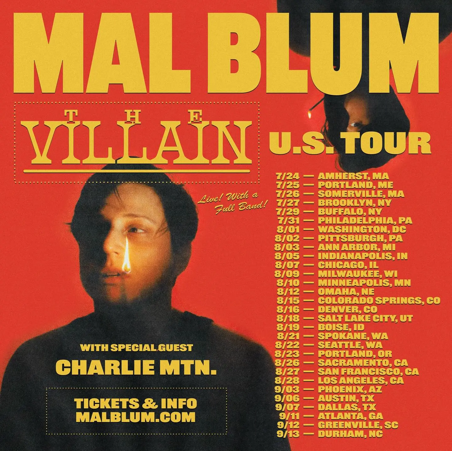 Experience unforgettable live shows across the nation as the villain era takes stage. Now!