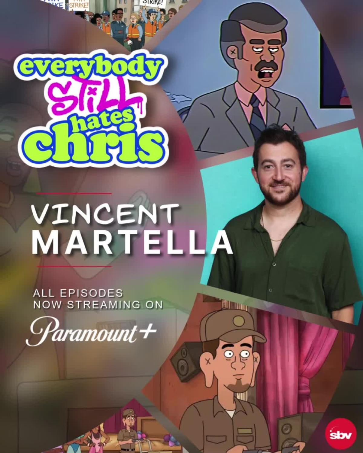 Voice actor Vincent Martella debuts as Rick Donaldwhite in a witty animated series role.!!