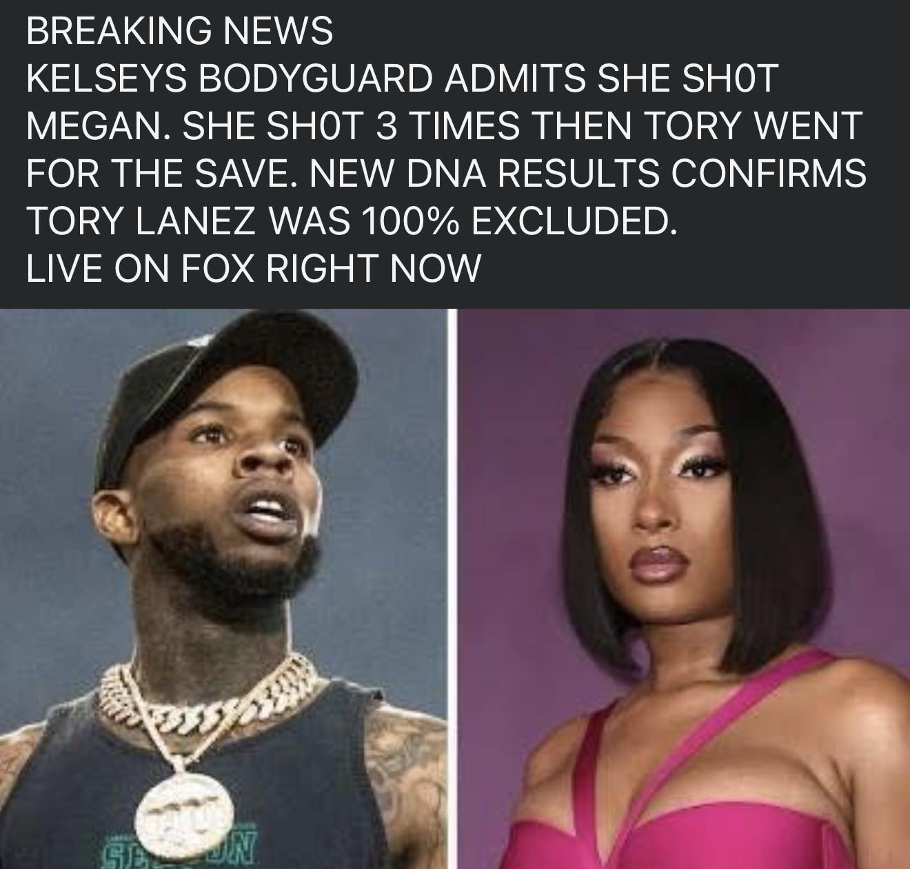 Viral Post Stuns Fans: Stabbing Incident And #FreeToryLanez Kenny Brooks ignites convo online with a startling post hinting at a 14-time stabbing twist