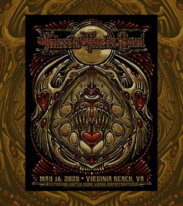 Zen Mystics Studio Debuts Exclusive Poster for Tonight's Virginia Beach Show–18x24 Prints