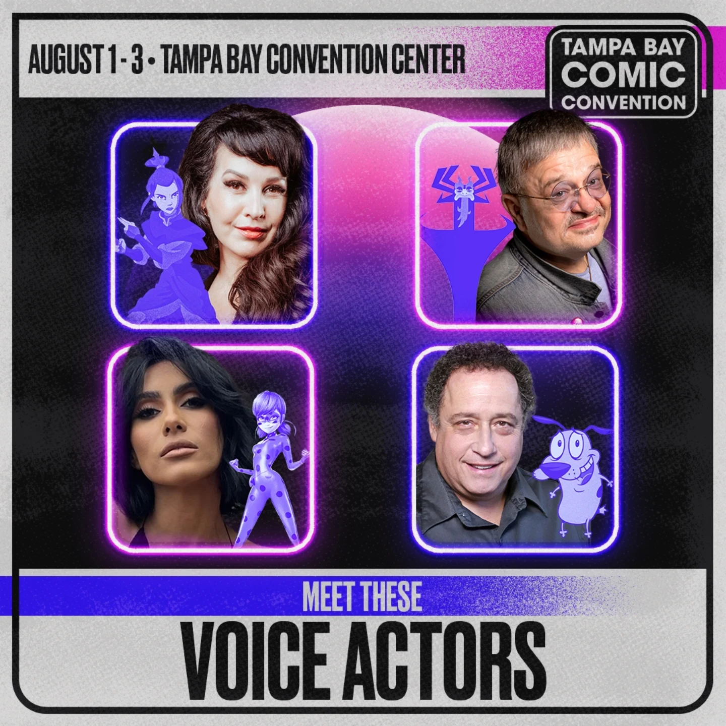 Voice Acting Stars At ATL Comic Convention Top voice talents: Grey DeLisle, Greg Baldwin, Cristina Vee & Marty Grabstein join forces.